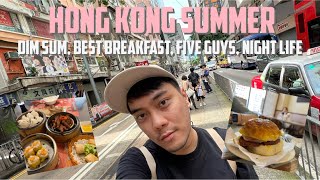 Summer in Hong Kong  Withdrawing HKD HK Express Best Breakfast Night Life Best Western Hotel [upl. by Hajidak]