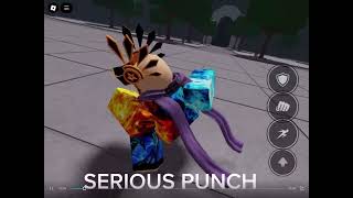 When you use SERIOUS PUNCH on weakest dummy [upl. by Tana]