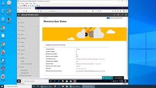 OO22  DirSync  Azure AD Connect Synchronization status in Office 365 [upl. by Ninos]