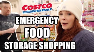 EMERGENCY FOOD STORAGE SHOPPING  COSTCO FAIRBANKS ALASKA Somers In Alaska [upl. by Annoit]