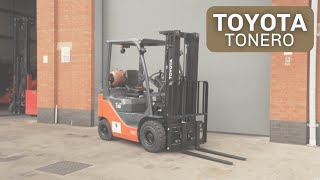 Breaking Down the Toyota Tonero Forklift [upl. by Anirazc]