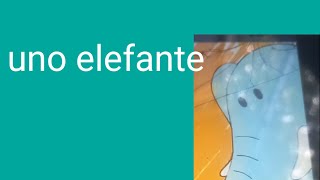 un elefante canciones fantiles [upl. by Leiuqeze]