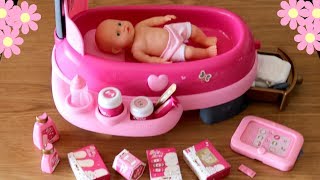 Baby Doll Electronic Nursery Unboxing Set Up Play doctor check up  with Baby Annabell Lil Cutesies [upl. by Claudina36]