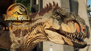 Giganotosaurus vs TRex Spinosaurus Carcharodontosaurus Acrocanthosaurus amp Indominus Rex  JWE 2 [upl. by Epuladaugairam204]