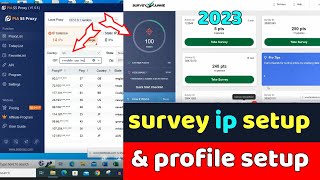 survey ip setup and survey junkie profile setup  যেভাবে সার্ভে জানকী প্রোফাইল এবং আইপি সেটআপ করবেন [upl. by Aretha]