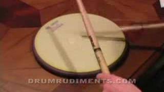 Drum Rudiments 2  Single Stroke Four  DrumRudimentscom [upl. by Derdle766]