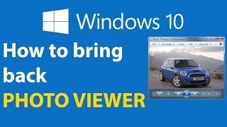 Windows Photo Viewer Windows 10 [upl. by Braeunig]