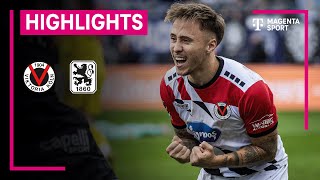 FC Viktoria Köln  TSV 1860 München  Highlights 3 Liga  MAGENTA SPORT [upl. by Anaes]