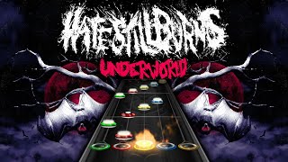 HATE STILL BURNS  UNDERWORLD  CLONE HERO FULL EP CHART PREVIEW [upl. by Ybor220]