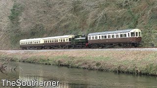 South Devon Railway 17022019 [upl. by Nonad]