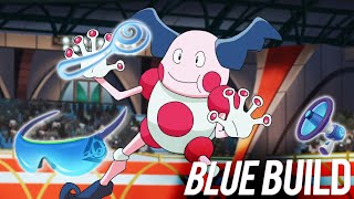 BLUE BUILD MRMIME ASSASSINATES CARRIES  NEW POKEMON UNITE MRMIME BUILD [upl. by Beetner]