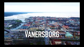 VANERSBORG Drone Aerial 4K 🇸🇪 SWEDEN Vänersborg Sverige [upl. by Novehc]