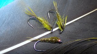 Tying a Grey Goose Olive Nymph by Davie McPhail [upl. by Balthazar862]