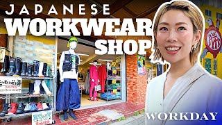 Typical Japanese Workday at a Construction Clothing Shop [upl. by Erica]