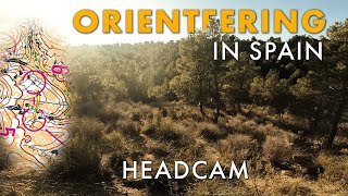 ORIENTEERING HEADCAM MIDDLE DISTACE [upl. by Queridas]