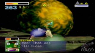 Star Fox 64 VC  Playthrough  Area 6 Defense Station [upl. by Gal]