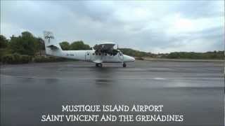 Marco  Mustique Island To Kingstown Flight [upl. by Notyalc]