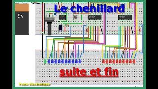 Comment faire un chenillard  suite et fin [upl. by Luamaj]