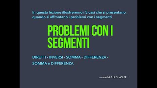 GEO16PROBLEMI SEGMENTI 5 casi [upl. by Eclud136]