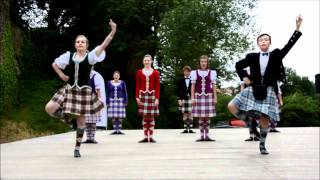 Danses écossaises Highland Games de Bressuire 2012 [upl. by Eimak]