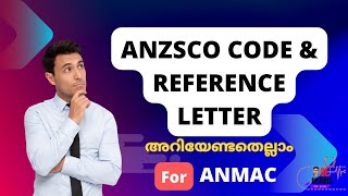 ANZSCO CODEREFEREAL LETTER FOR ANMACAUSTRALIA PR2544 [upl. by Zweig473]