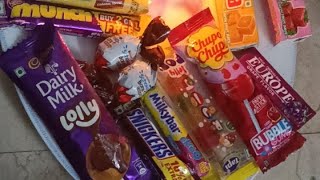 Sweets lollies toffees jellies choclairs Snickers milkybarDiyas lights [upl. by Farrar]