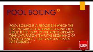 Pool boiling and types of boiling [upl. by Cloots]