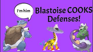 Water Spout Blastoise DESTROYS Teams [upl. by Ginelle]