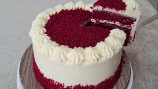 a very moist REDVELVET cake recipe [upl. by Eerok81]