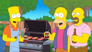 Bart Hace una Parrillada para Homero LOS SIMPSON CAPITULOS COMPLETOS [upl. by Fontes]