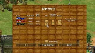 Age Of Empires 2 ¿Como hacer aliados [upl. by Aihn467]