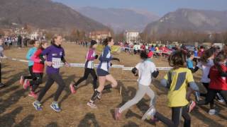 CROSS CITTÀ DELLA VITTORIA 2017  RAGAZZE [upl. by Narut]