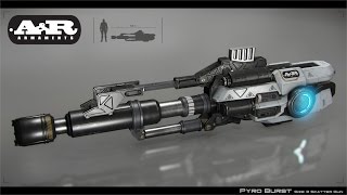 Star Citizen Alpha AMON amp REESE PLASMA SCATTERGUN  PYROBURST [upl. by Eiduj]