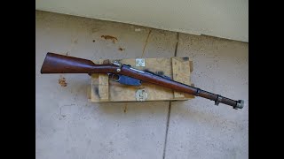 1891 Argentine Engineers Mauser Carbine  130 years of German quality [upl. by Derriey]