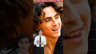 Timothée Chalamet The Rise of a Star🌟  Timothée Chalamet  shorts youtubeshorts timothéechalamet [upl. by Heydon]