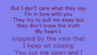 Leona Lewis Bleeding love lyrics [upl. by Satsoc]