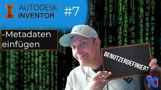 Autodesk Inventor 7 Metadaten  Wo gebe ich sie ein [upl. by Eniluap292]