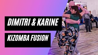 Dimitri amp Karine  KIZOMBA FUSION  Là bas JJ GOLDMAN  DJ SAM GOLD [upl. by Artsa]