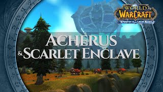 Acherus The Ebon Hold and The Scarlet Enclave  Music amp Ambience  World of Warcraft WotLK [upl. by Briana]