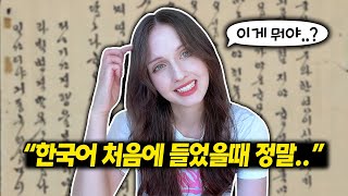 한국인은 절대 모르는 한국어의 특징 🤔 외국인이 느낀 한국어 반응 [upl. by Amalberga]