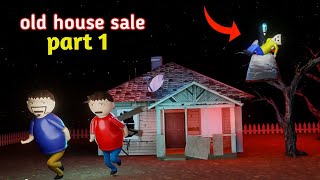 gulli bulli old house sale part 1  gulli bulli cartoon  haunted house gullibulli make joke horror [upl. by Drannek]