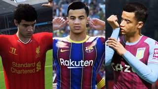 PHILIPPE COUTINHO IN EVERY FIFA 0922 [upl. by Heigl]