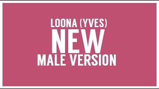 MALE VERSION LOONA Yves  NEW [upl. by Ajtak]