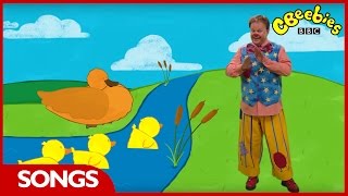 CBeebies Songs  Something Special  Three Little Ducks [upl. by Enylorac]