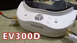 Eachine EV300D FPV Goggle Review 👓 [upl. by Dnaltiac605]