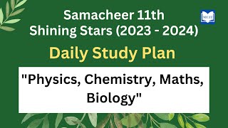 Daily study timetable for 11th Bio maths group studentsDaily study routine for 11th Biomaths group [upl. by Inalawi]