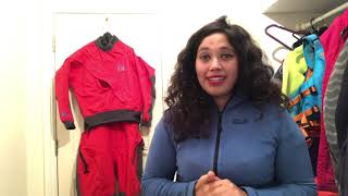 Palm Cascade Womens Drysuit Review [upl. by Anirbak277]