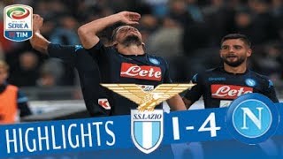 Lazio  Napoli 14  Highlights  Giornata 5  Serie A TIM 201718 [upl. by Otiv]