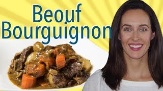 Boeuf Bourguignon Recipe Demo  Elegant French Beef Stew [upl. by Godber711]