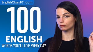 100 English Words Youll Use Every Day  Basic Vocabulary 50 [upl. by Yknip491]